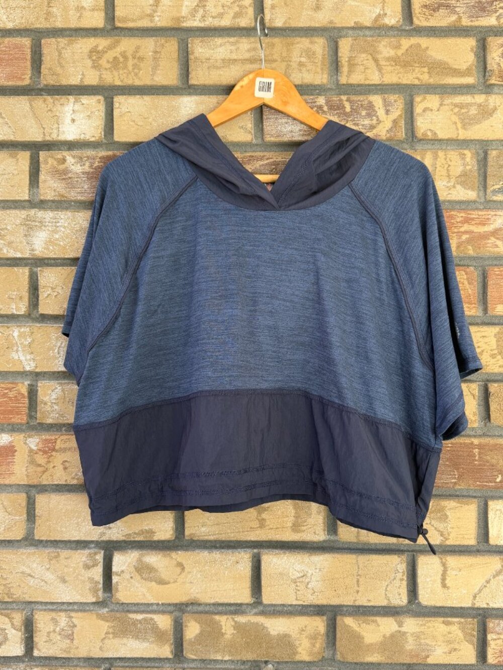 FP Movement Free People On The Move Cropped Hoodie Midnight Navy L - Picture 4 of 13